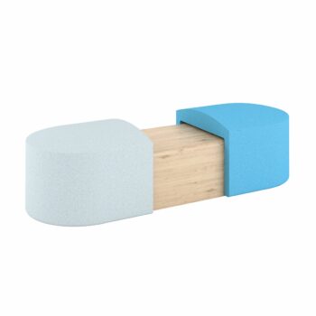 Elite Pill Modular Seating System with Table-0