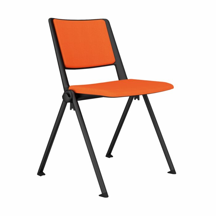 Elite Multi-Purpose Seating Salto 4 Legged Chair with Upholstered Seat & Upholstered Back-0