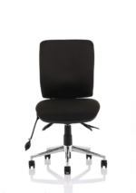 BIG DEALS Dynamic Chiro Medium Back Operator Chair - Black or Blue - (With or Without Arms)-32388