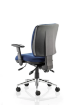 BIG DEALS Dynamic Chiro Medium Back Operator Chair - Black or Blue - (With or Without Arms)-32393