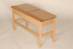 Traditional Wooden Storage Locker Desk - Double-33818