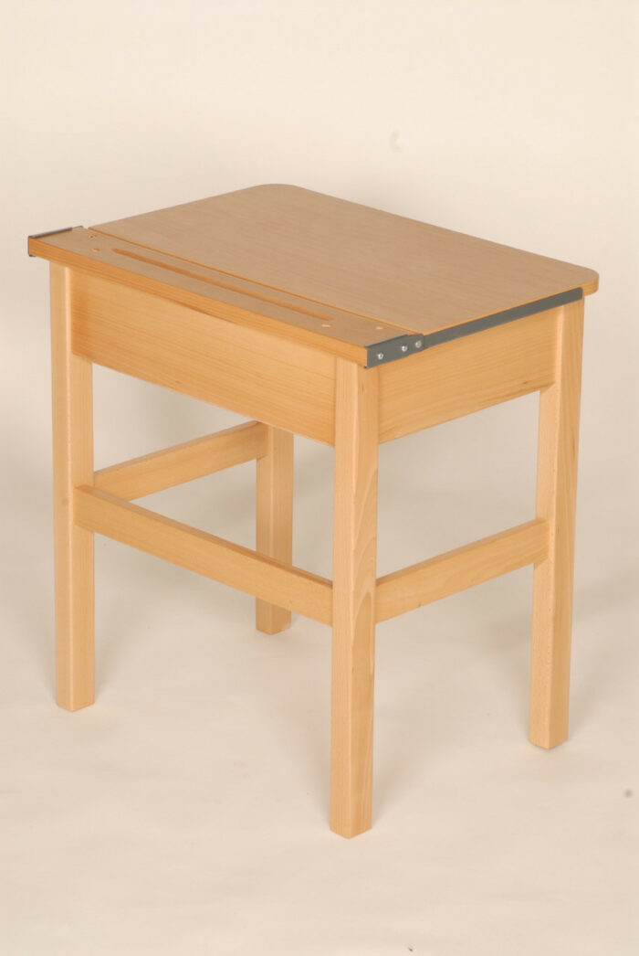Traditional Wooden Storage Locker Desk - Single-33814