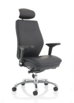 BIG DEALS Dynamic Domino Chair - Black - Leather or Fabric Finish-32486
