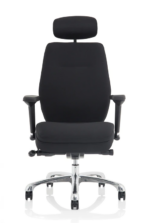 BIG DEALS Dynamic Domino Chair - Black - Leather or Fabric Finish-32478