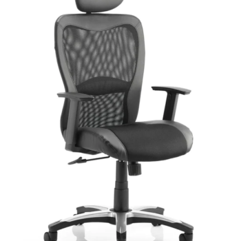 BIG DEALS Dynamic Victor II Executive chair - Black - Optional Headrest-0
