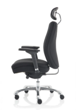 BIG DEALS Dynamic Domino Chair - Black - Leather or Fabric Finish-32484