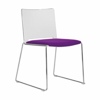 Elite Vice Versa Multi-Purpose Seating Chair with Polypropylene Shell & Upholstered Seat-0