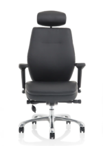 BIG DEALS Dynamic Domino Chair - Black - Leather or Fabric Finish-32492