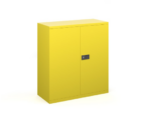 BIG DEALS dams 2 Door Steel Locking Cupboard - 2 Heights-32038