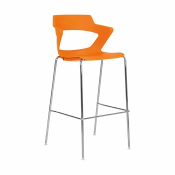 Elite Zen 4 Legged Stool with Polypropylene Shell-0