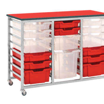 Metalliform Triple twenty four tray rack-0