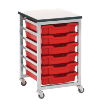 Metalliform Single six tray rack-0