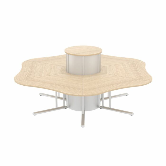 Elite 6 Person Circular Call Centre - 10 Colour Options-0