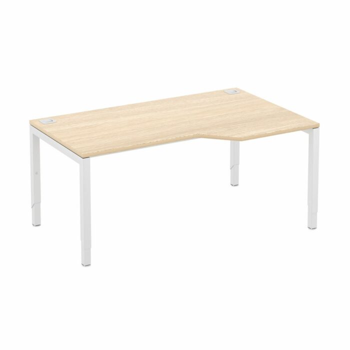 Elite Matrix Height Settable Angular Workstation - 16 Size Options and 10 Colour Options-0