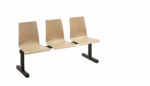 Create BM91: Elwood Beam Seating, 2,3,4 or 5 Seat options - Wooden Seat-36869