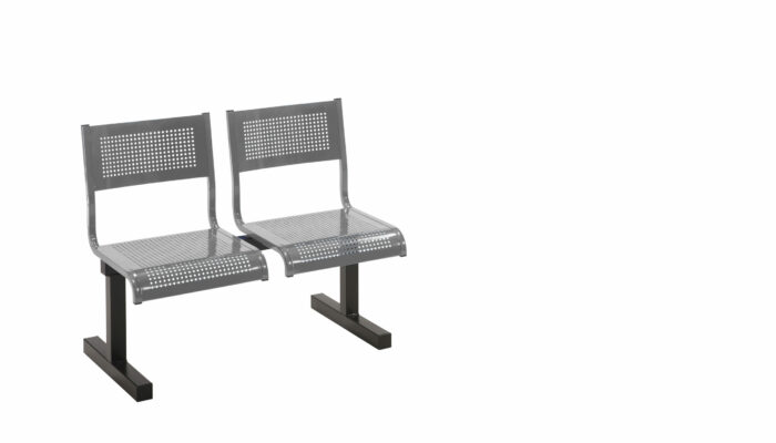 Create BM93: Barrett Beam Seating - 2,3,4 & 5 options - Metal Seats-36891