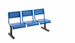 Create BM93: Barrett Beam Seating - 2,3,4 & 5 options - Metal Seats-36908
