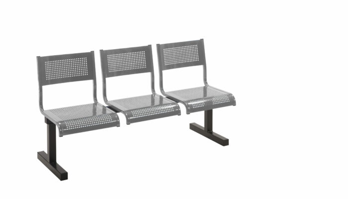 Create BM93: Barrett Beam Seating - 2,3,4 & 5 options - Metal Seats-36894
