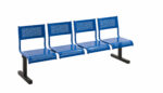 Create BM93: Barrett Beam Seating - 2,3,4 & 5 options - Metal Seats-36901