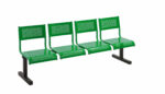 Create BM93: Barrett Beam Seating - 2,3,4 & 5 options - Metal Seats-36903