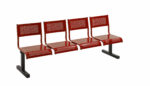 Create BM93: Barrett Beam Seating - 2,3,4 & 5 options - Metal Seats-36909