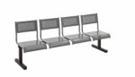 Create BM93: Barrett Beam Seating - 2,3,4 & 5 options - Metal Seats-36897