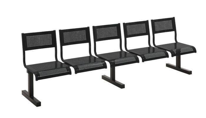 Create BM93: Barrett Beam Seating - 2,3,4 & 5 options - Metal Seats-36902
