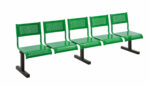 Create BM93: Barrett Beam Seating - 2,3,4 & 5 options - Metal Seats-36905
