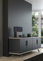 Elite Flare 4 Door Boardroom Storage Unit - 2 Size Options and Multiple Colour Options-38210