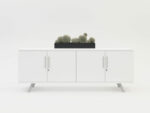 Elite Flare 4 Door Boardroom Storage Unit - 2 Size Options and Multiple Colour Options-38205