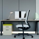 Elite 2 Drawer Low Mobile Pedestal - Optional Seat Pad, 10 Colour Options-38221