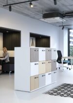 Elite Modular Locker Unit with 3x Individual Doors - Multiple Colour Options-38331