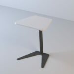 Elite Luna Laptop Table - Trapezoidal Top or Oval Top-38273