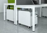 Elite Open Fronted Narrow Mobile Pedestal - 10 Colour Options-38243