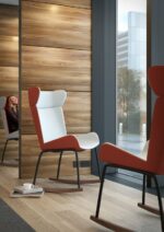 Elite Myla High Back Fully Upholstered Rocker Chair-36930