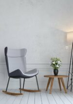 Elite Myla High Back Fully Upholstered Rocker Chair-36927