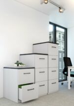 Elite 3 Drawer Filing Cabinet - Multiple Colour Options-38380