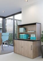 Elite Open Fronted Desktop Storage Unit - Multiple Size and Colour Options-38366