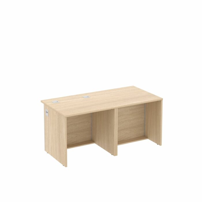 Elite Connect Rectangular Reception Workstation with Accessibility Section - 3 Size Options and 10 Colour Options-0