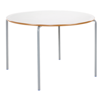 Metalliform Crushed Bent Circular Table MDF edge-0