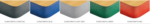Metalliform Crushed Bent Trapezoidal Table Duraform edge-37605