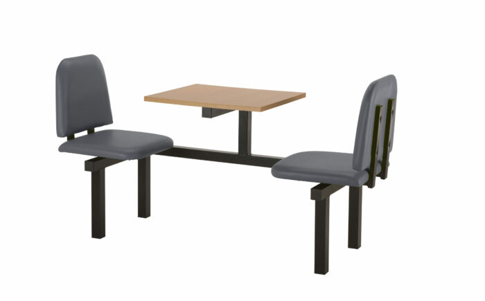 Create CU94 :Oscar - Upholstered Fast Food Units Bench 2,4 or 6 seat-36693