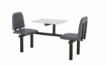 Create CU94 :Oscar - Upholstered Fast Food Units Bench 2,4 or 6 seat-36695