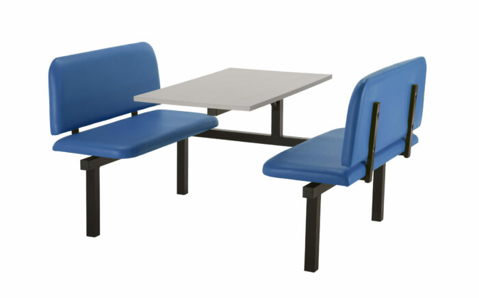 Create CU94 :Oscar - Upholstered Fast Food Units Bench 2,4 or 6 seat-36709