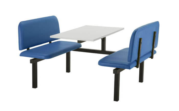Create CU94 :Oscar - Upholstered Fast Food Units Bench 2,4 or 6 seat-36707