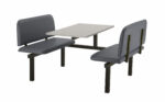 Create CU94 :Oscar - Upholstered Fast Food Units Bench 2,4 or 6 seat-36704