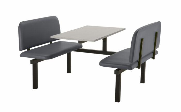 Create CU94 :Oscar - Upholstered Fast Food Units Bench 2,4 or 6 seat-36704