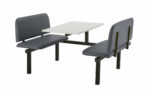 Create CU94 :Oscar - Upholstered Fast Food Units Bench 2,4 or 6 seat-36705