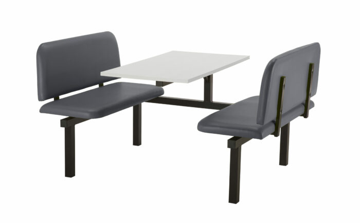 Create CU94 :Oscar - Upholstered Fast Food Units Bench 2,4 or 6 seat-36705
