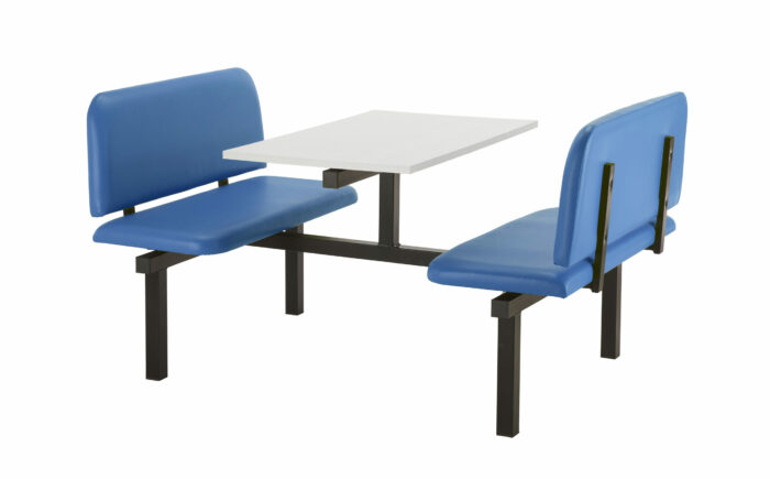 Create CU94 :Oscar - Upholstered Fast Food Units Bench 2,4 or 6 seat-36733